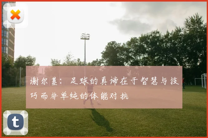 谢尔基：足球的真谛在于智慧与技巧而非单纯的体能对抗